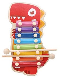 Leuke Octaaf Kinderen Muzikale Speelgoed Rainbow Houten Xylofoon Instrumenten Kinderen Muziek Instrument Leren & Onderwijs Puzzel Speelgoed Fire dragon
