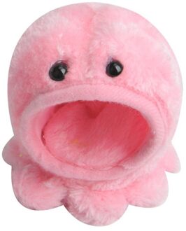 Leuke Octopus Vormige Huisdier Pluche Katoen Slaap Mat Pad Bed Nest Voor Hamster Egel Eekhoorn Muizen Ratten Kooi Klein Dier kooien Roze