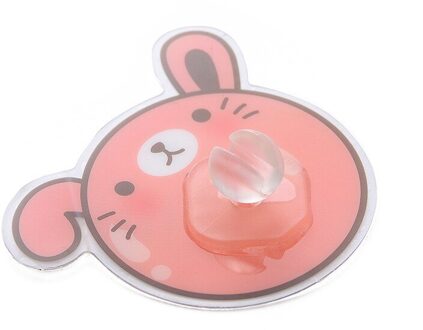 Leuke Patroon Animal Tandenborstelhouder Make-Up Potlood Houder Zonder Kleven Tandenborstel Rack Kinderen Potlood Organisatoren Badkamer konijn