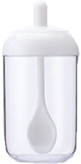 Leuke Plastic Kruiden Jar, Japanse Stijl Kruiden Doos, Keuken Benodigdheden, Kruiden Fles, Kruiden Doos wit