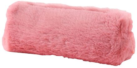 Leuke Pluche Achthoekige Potlood Tas Briefpapier Pencilcase Meisjes Schoolbenodigdheden Neceser Make Up Tas Make Pouch Cosmetische Tas