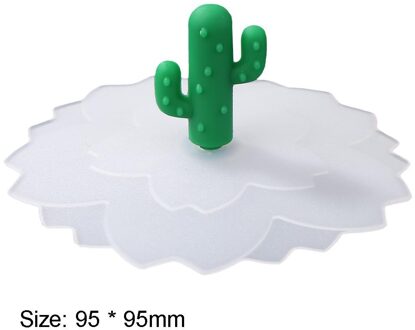 Leuke Silicone Cup Cover Anti-stof Herbruikbare Hoge Temperatuur Weerstand Verzegelde Cups Deksels Thee Mok Kopjes Zuig Seal Cap diameter10