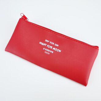 Leuke Student Hoge Capaciteit Etui Kawaii Geometrische Potlood Zakken Pu Achthoekige Pen Zakken Schoolbenodigdheden Koreaanse Briefpapier 3324