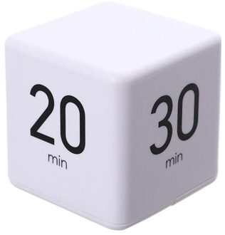 Leuke Timer Kookwekker Oplaadbare Stijlvolle Mini Timer 1-60 Minuten Time Management Keuken Accessoires Kubus Timer 15 20 30 60