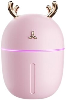 Leuke Usb Luchtbevochtiger Huishouden Stille Aromatherapie Machine Grote Capaciteit Spuit Water Aanvullen Instrument Kantoor Luchtbevochtiger Roze