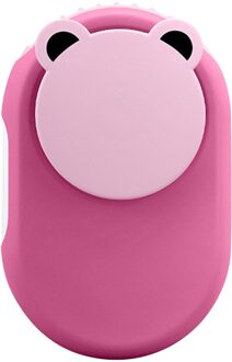 Leuke Usb Mini Handheld Opknoping Fan Draagbare Lui Desktop Stille Zomer Luchtkoeler Staat Ventilateur Roze