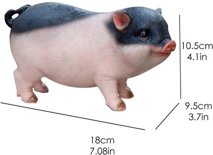 Leuke Varken Decoratie Hars Ambachten Piggy Ornamenten Leuk Varken Bunny Tuin Decor Maakt Een Verschil Voor Uw Tuin Micro Landschap
