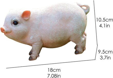 Leuke Varken Decoratie Hars Ambachten Piggy Ornamenten Leuk Varken Bunny Tuin Decor Maakt Een Verschil Voor Uw Tuin Micro Landschap