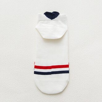 Leuke Vrouwen Sokken Casual Werk Hartvormige Katoen Liefde Mode Sokken Vrouwen Comfortabele Harajuku Sokken