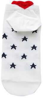 Leuke Vrouwen Sokken Casual Werk Hartvormige Katoen Liefde Mode Sokken Vrouwen Comfortabele Harajuku Sokken