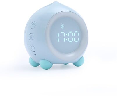 Leuke Water Kinderen Led Digitale Wekker Intelligente Voice-Activated Lichtgevende Wekker Speaker Mini Digitale Klok 01