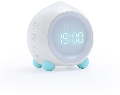 Leuke Water Kinderen Led Digitale Wekker Intelligente Voice-Activated Lichtgevende Wekker Speaker Mini Digitale Klok 03