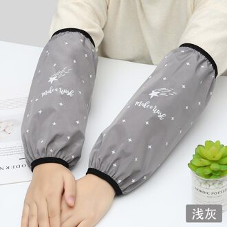 Leuke Waterdichte Mouwen Roze Arm Warmers Huishouden Anti-Fouling En Olie-Proof Keuken Mouwen Lange Mouwen Voor Armen morsmouw 01