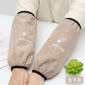 Leuke Waterdichte Mouwen Roze Arm Warmers Huishouden Anti-Fouling En Olie-Proof Keuken Mouwen Lange Mouwen Voor Armen morsmouw 05