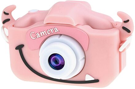 Leuke X5S 2.0 Inch Scherm Hd 1080P 20MP 2000W Pixel Digitale Camera roze koe