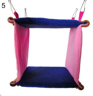 Leuke Zachte Driehoek Vierkante Pluche Nest Vogel Papegaai Opknoping Cave Hangmat Kooi Warm Bed Speelgoed Benodigdheden 5