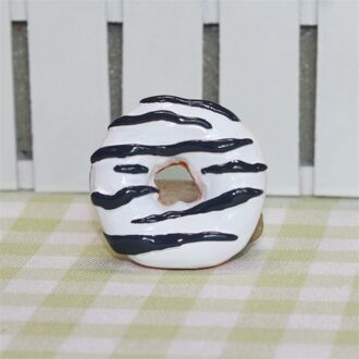 Leuke Zoete Donut Donut Koelkast Bericht Magneet Souvenirs, Simulatie Voedsel Magneet Voor Kinderen Bericht Houder Decoratie Magneet chocola on wit