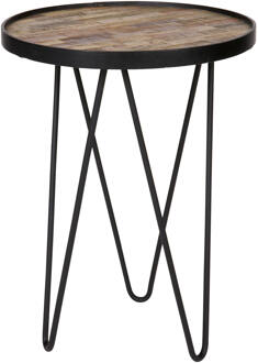 Lev Bijzettafel Bruin