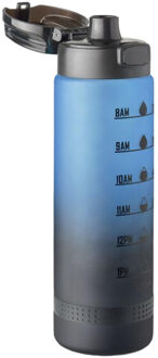 Level rpet sport 1l waterfles Blauw - One size