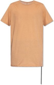 Level T-shirt Rick Owens , Orange , Heren - Xl,L,M,S