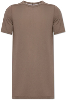 Level T T-shirt Rick Owens , Brown , Heren - Xl,L,M,S
