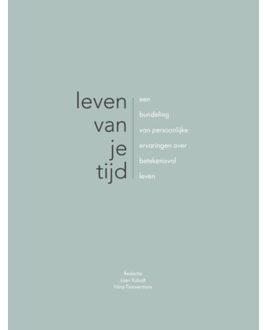 Leven van je tijd - Boek Joeri Kabalt (9082326159)