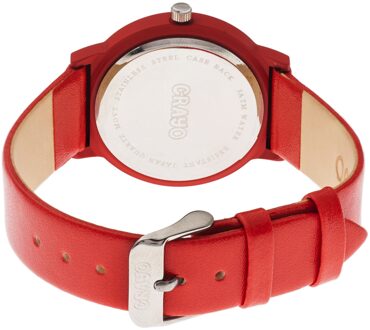 Levendig Uniseks Horloge Rood
