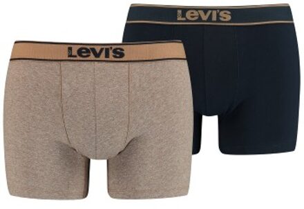 Levi's 2 stuks Base Vintage Cotton Boxer * Actie * Geel - X-Large