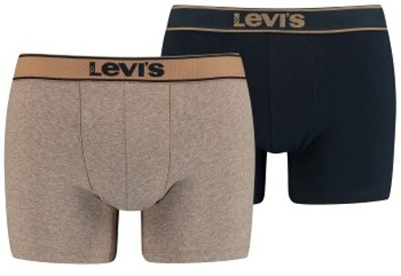 Levi's 2 stuks Base Vintage Cotton Boxer Geel - Medium,X-Large,XX-Large