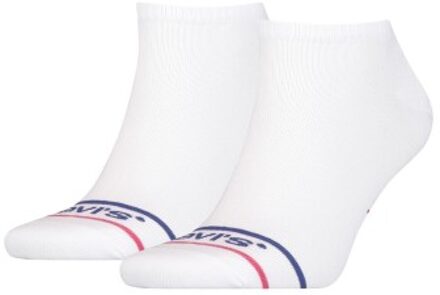 Levi's 2 stuks Organic Cotton Ankle Sock * Actie * Zwart,Grijs,Wit,Blauw,Versch.kleure/Patroon - Maat 35/38,Maat 39/42,Maat 43/46