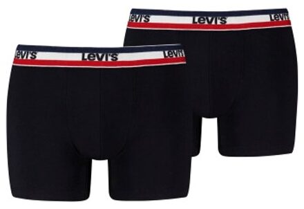 Levi's 2 stuks Sportswear Logo Base Boxer Zwart,Blauw,Versch.kleure/Patroon,Grijs,Rood,Groen - Small,Medium,Large,X-Large,XX-Large