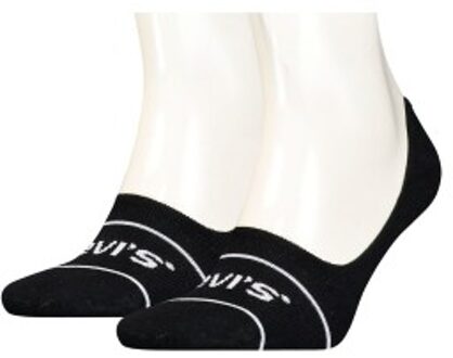 Levi's 2 stuks Sportswear Logo Seasonal Low Rise Sock Zwart,Grijs,Versch.kleure/Patroon,Wit,Blauw,Groen - Maat 35/38,Maat 39/42,Maat 43/46