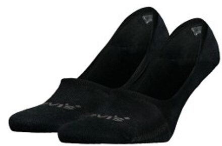 Levi's 2 stuks Tencel Low Rise Sock * Actie * Zwart,Wit,Blauw - Maat 35/38,Maat 39/42,Maat 43/46