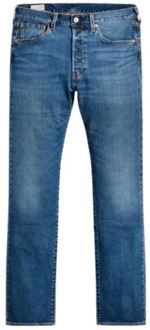 Levi's 501 straight fit jeans met donkere wassing - W29/L32