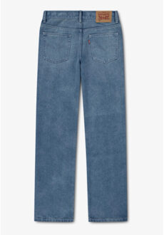 Levi's 505 regaler fit blue denim Blauw - 164
