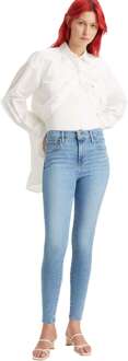 Levi's 720 high rise super skinny jeans love song light Blauw - 24-30