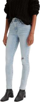 Levi's 720 high rise super skinny jeans surface water Blauw - 25-30