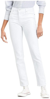 Levi's 724 High Rise Witte Jeans Levi's , White , Dames - W28 L30,W30 L30,W32 L30,W26 L30,W27 L30,W25 L30,W29 L30,W31 L30