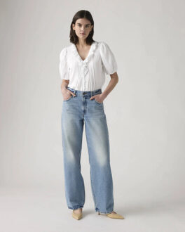 Levi's Baggy dad easy days - maat 27-32 Blauw