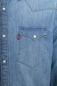 Levi's Barstow Western Overhemd Blauw - L,M