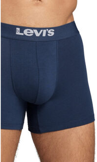 Levi's Basic boxer 2-pack 701222842 006 navy Blauw - M