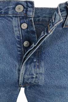 Levi's Blauwe Jeans met 3,5 cm Hak Levi's , Blue , Heren - W31,W36,W30,W34
