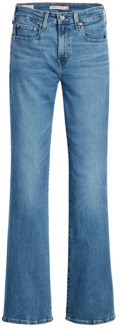 Levi's Bootcut Jeans met Hoge Taille Levi's , Blue , Dames - W30 L30