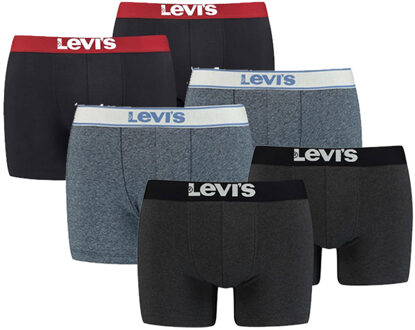 Levi's Boxershorts 6-pack Verrassingspakket-XL Multicolor - XL
