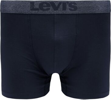 Levi's Boxershorts Melange WB Organic Cotton 2-pack Mood Indigo-L - L