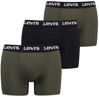 Levi's Boxershorts Repeat Logo 3-pack Khaki-XL - XL