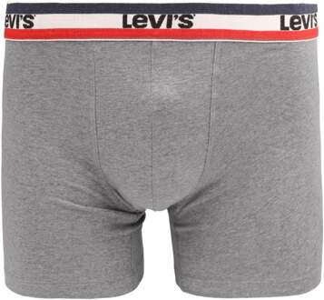 Levi's Brief Boxershorts 2-Pack Zwart Grijs - L,M,XL
