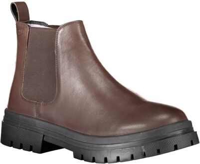 Levi's Chelsea Boots Bruin Leer Donker Bruin