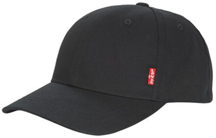 Levi's Classic Twill Red Tab Baseball Cap Cap - Maat One size --CONVERTVolwassenenVolwassenen - zwart