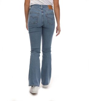 Levi's Dames Levis 501 Crop Jeans in Denim Blauw